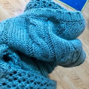 Charlotte Russe Knit Long Sleeve Size Small Teal